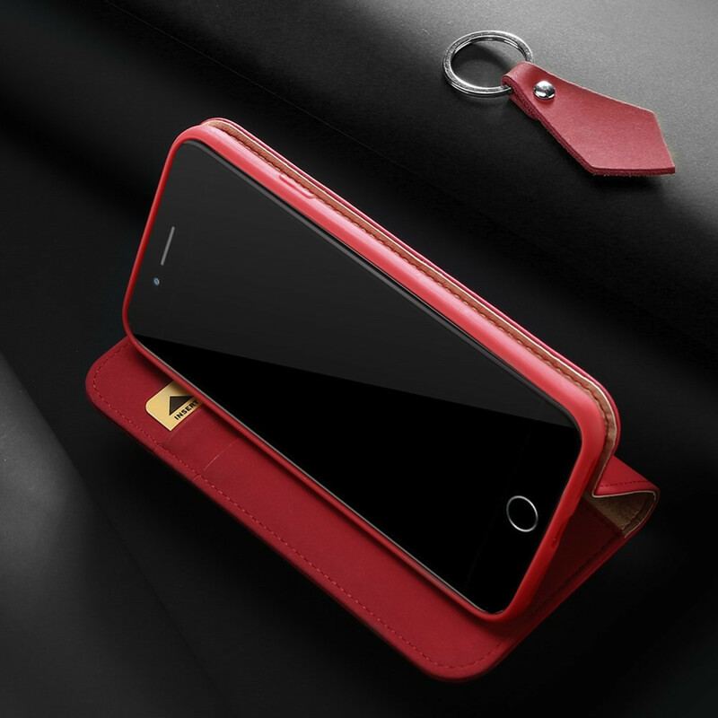 Capa De Celular Para iPhone SE 3 / SE 2 / 8 / 7 Flip Desejo Série Dux-ducis