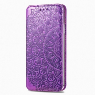 Capa De Celular Para iPhone SE 3 / SE 2 / 8 / 7 Flip Mandala