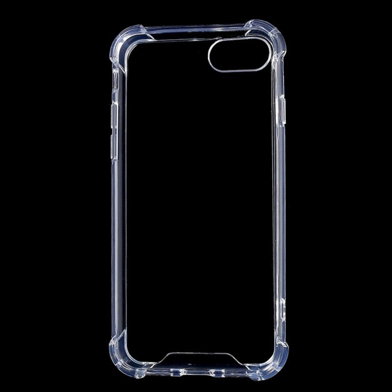 Capa Para iPhone SE 3 / SE 2 / 8 / 7 Cantos Reforçados Cristalinos Transparentes