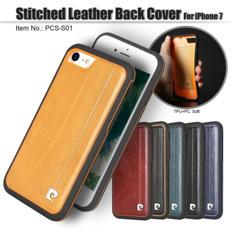 Capa Para iPhone SE 3 / SE 2 / 8 / 7 Couro Pierre Cardin