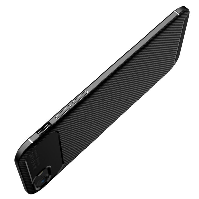 Capa Para iPhone SE 3 / SE 2 / 8 / 7 Fibra De Carbono