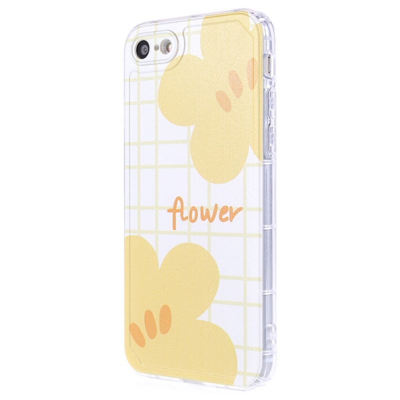 Capa Para iPhone SE 3 / SE 2 / 8 / 7 Flor