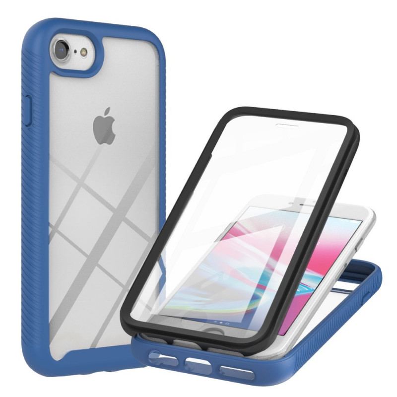 Capa Para iPhone SE 3 / SE 2 / 8 / 7 Pára-choques Estilo E Protetor De Tela