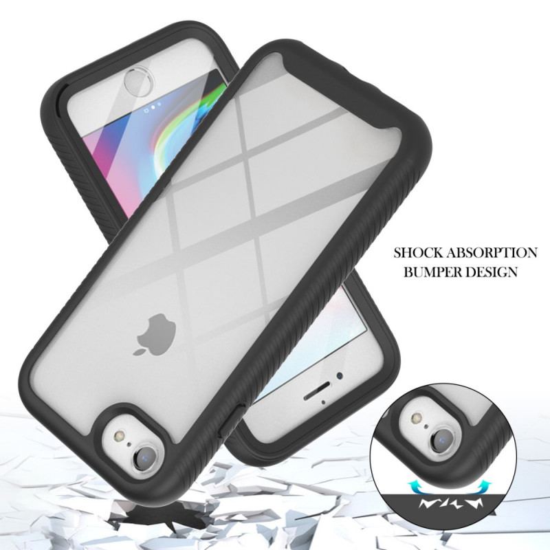 Capa Para iPhone SE 3 / SE 2 / 8 / 7 Pára-choques Estilo E Protetor De Tela