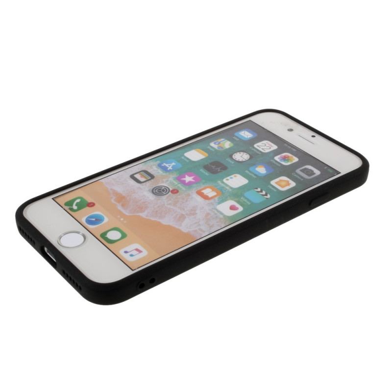 Capa Para iPhone SE 3 / SE 2 / 8 / 7 Silicone Fosco