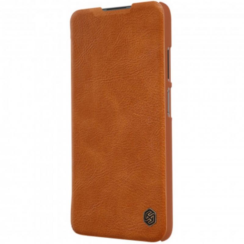 Capa De Celular Para Xiaomi Redmi Note 9 5G Flip Série Nillkin Qin