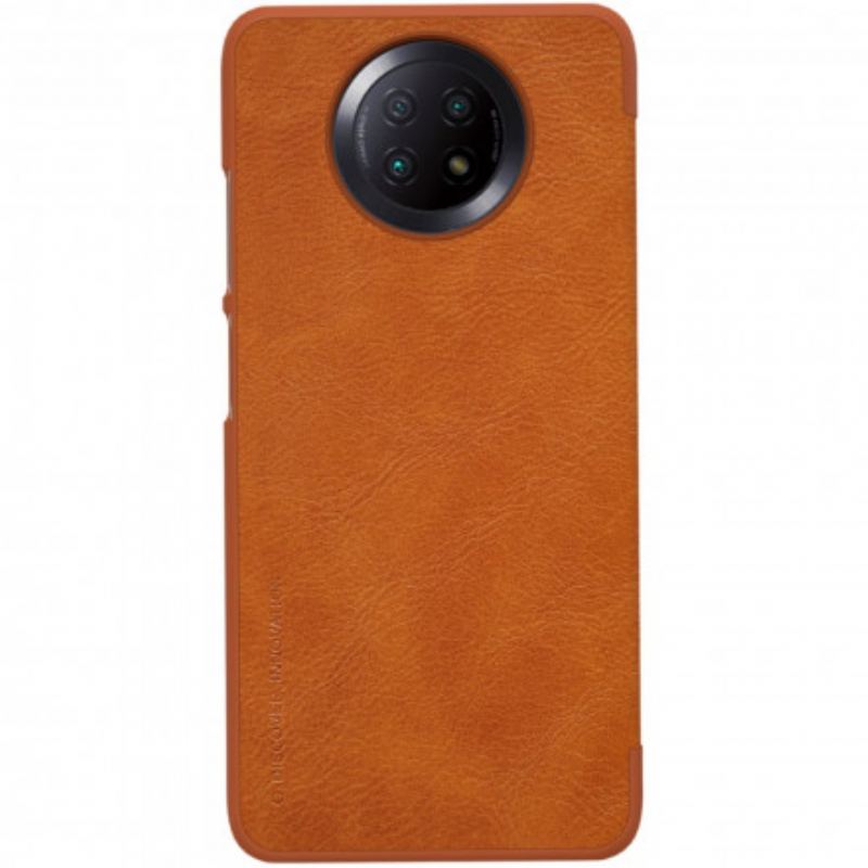 Capa De Celular Para Xiaomi Redmi Note 9 5G Flip Série Nillkin Qin