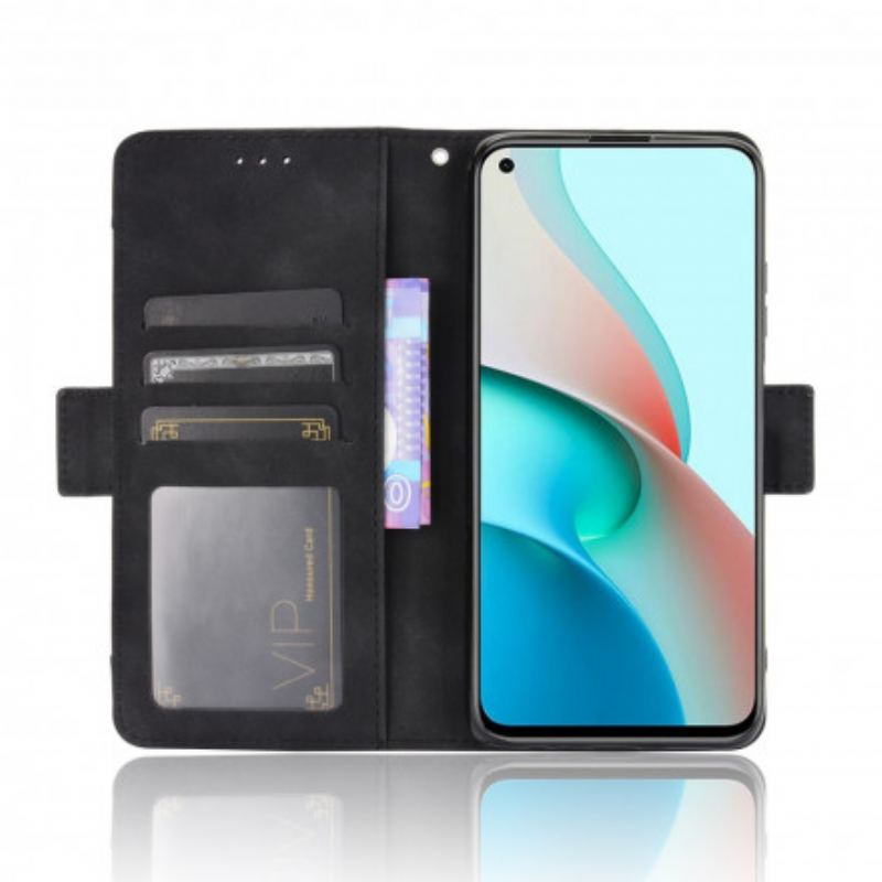 Capa Flip Para Xiaomi Redmi Note 9 5G Cartões Múltiplos