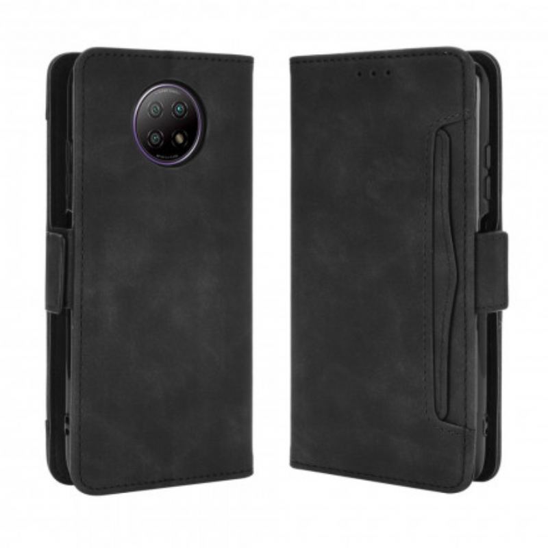 Capa Flip Para Xiaomi Redmi Note 9 5G Cartões Múltiplos