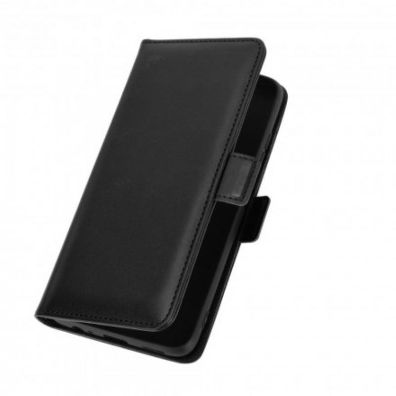 Capa Flip Para Xiaomi Redmi Note 9 5G De Couro Aba Dupla