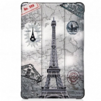 Capa De Celular Para Samsung Galaxy Tab A7 (2020) Torre Eiffel Reforçada