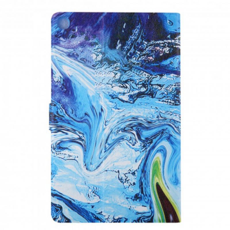 Capa De Couro Para Samsung Galaxy Tab A7 (2020) Pintar