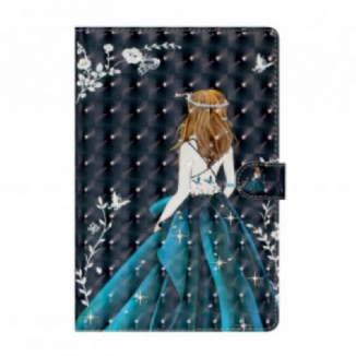 Capa Flip Para Samsung Galaxy Tab A7 (2020) Beleza