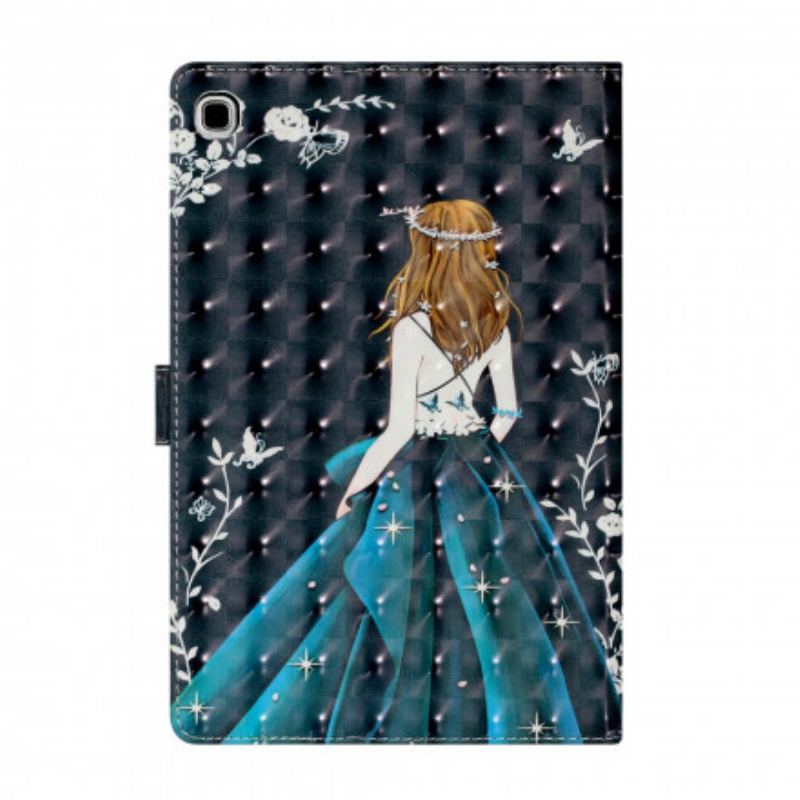 Capa Flip Para Samsung Galaxy Tab A7 (2020) Beleza