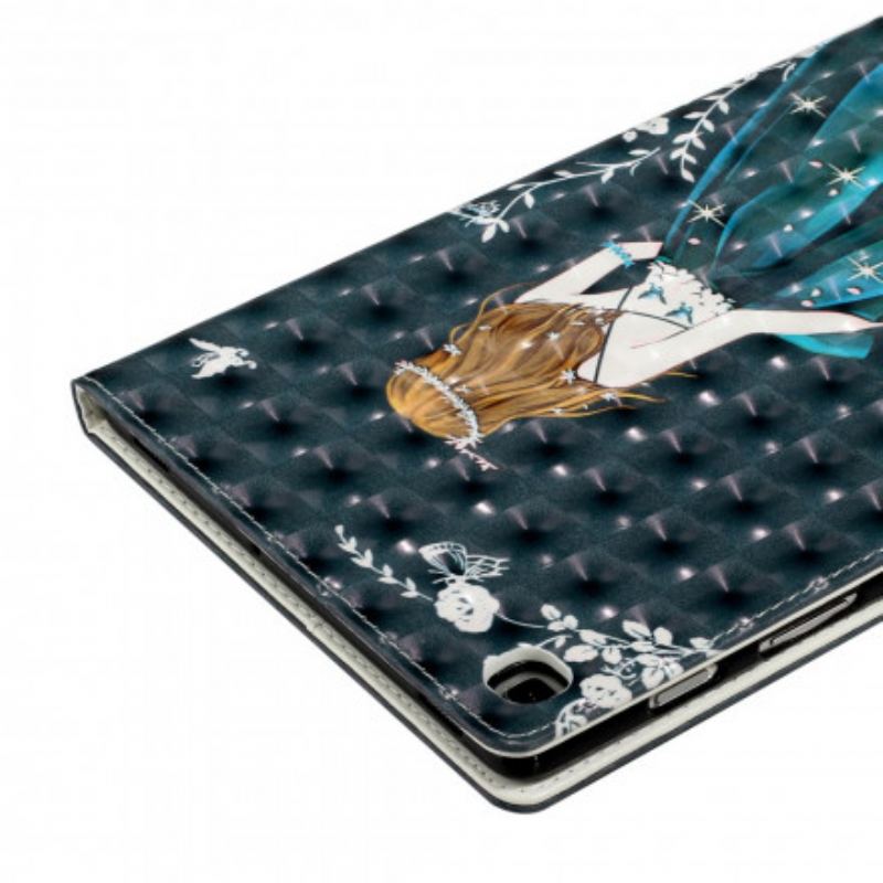 Capa Flip Para Samsung Galaxy Tab A7 (2020) Beleza