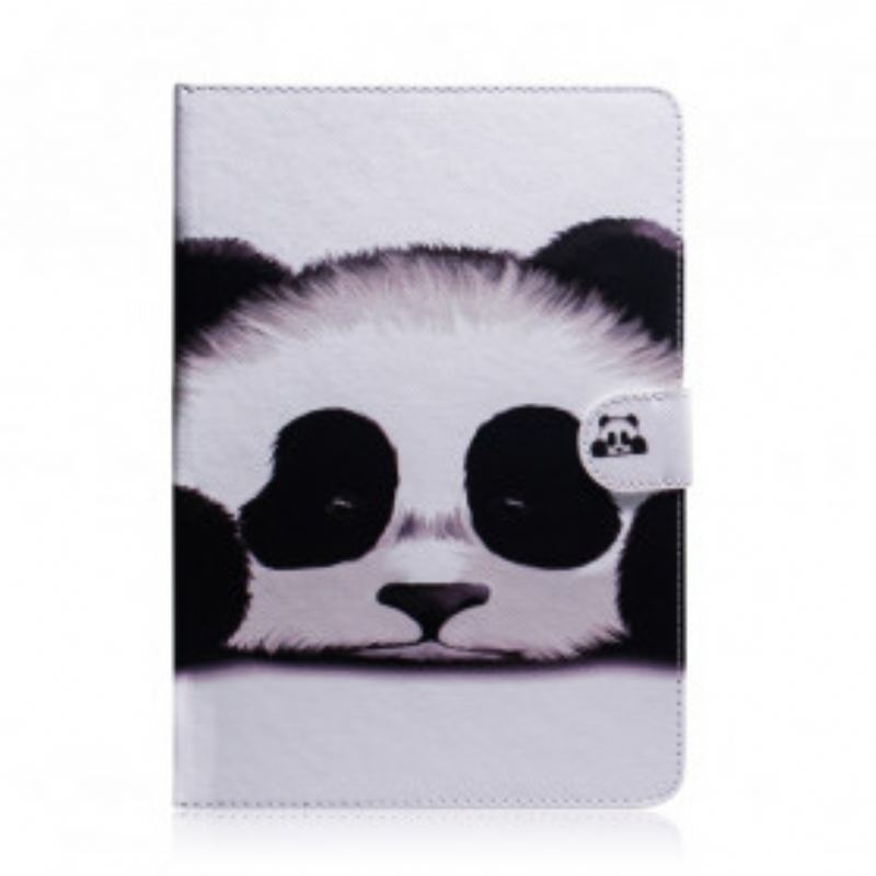 Capa Flip Para Samsung Galaxy Tab A7 (2020) Cabeça De Panda