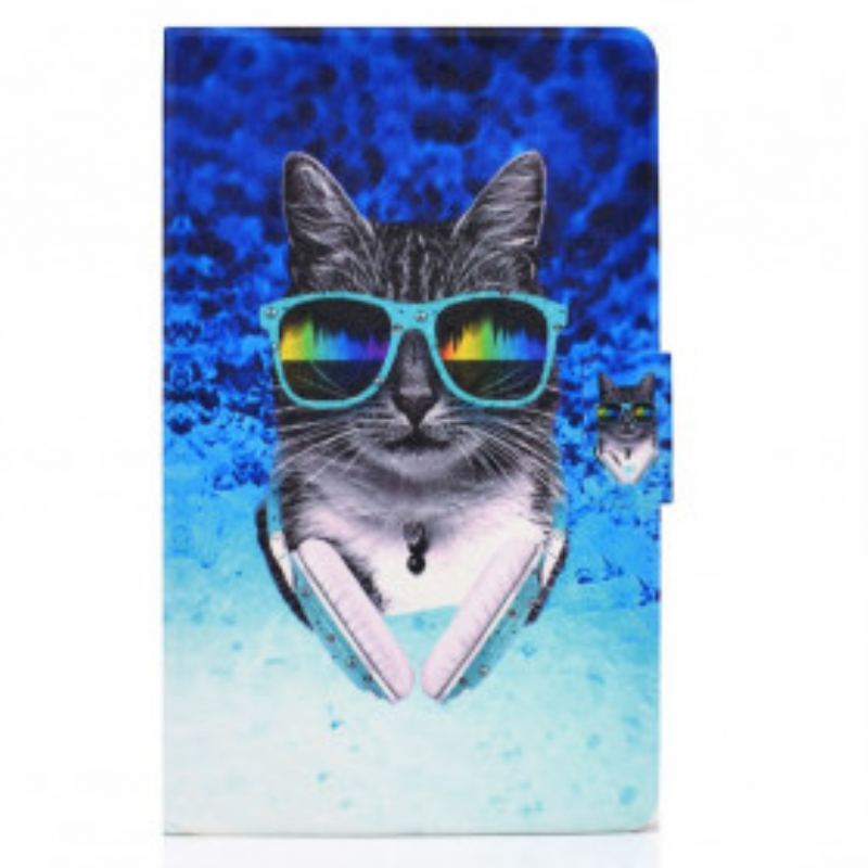 Capa Flip Para Samsung Galaxy Tab A7 (2020) Dj Gato