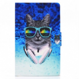 Capa Flip Para Samsung Galaxy Tab A7 (2020) Dj Gato