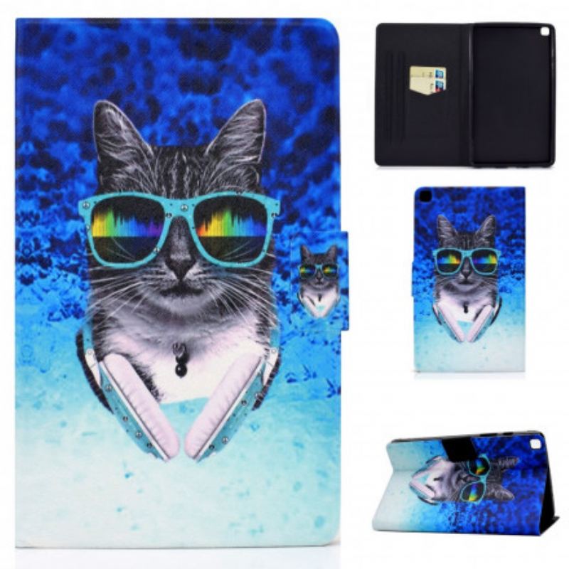 Capa Flip Para Samsung Galaxy Tab A7 (2020) Dj Gato