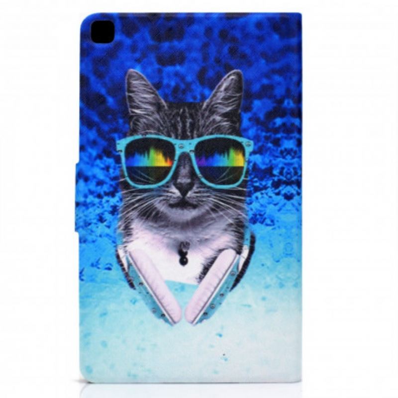 Capa Flip Para Samsung Galaxy Tab A7 (2020) Dj Gato