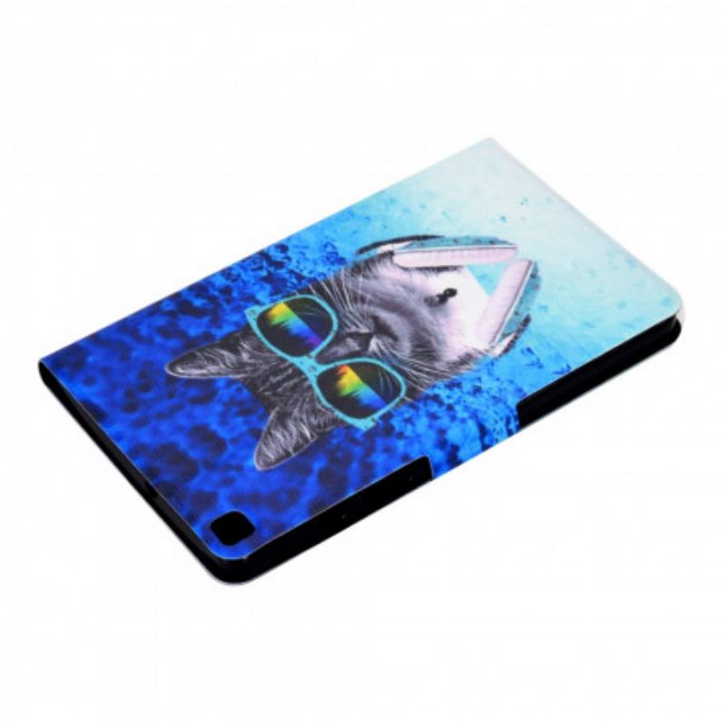 Capa Flip Para Samsung Galaxy Tab A7 (2020) Dj Gato