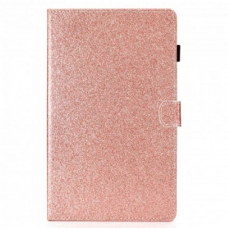 Capa Flip Para Samsung Galaxy Tab A7 (2020) Glitter Cintilante