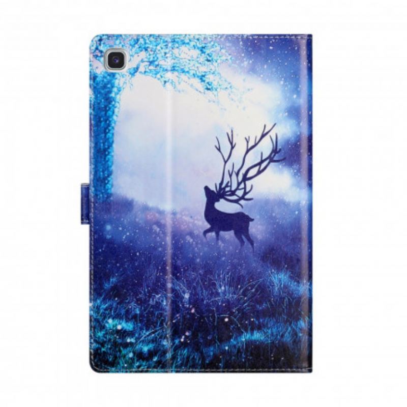 Capa Folio Para Samsung Galaxy Tab A7 (2020) Cervo