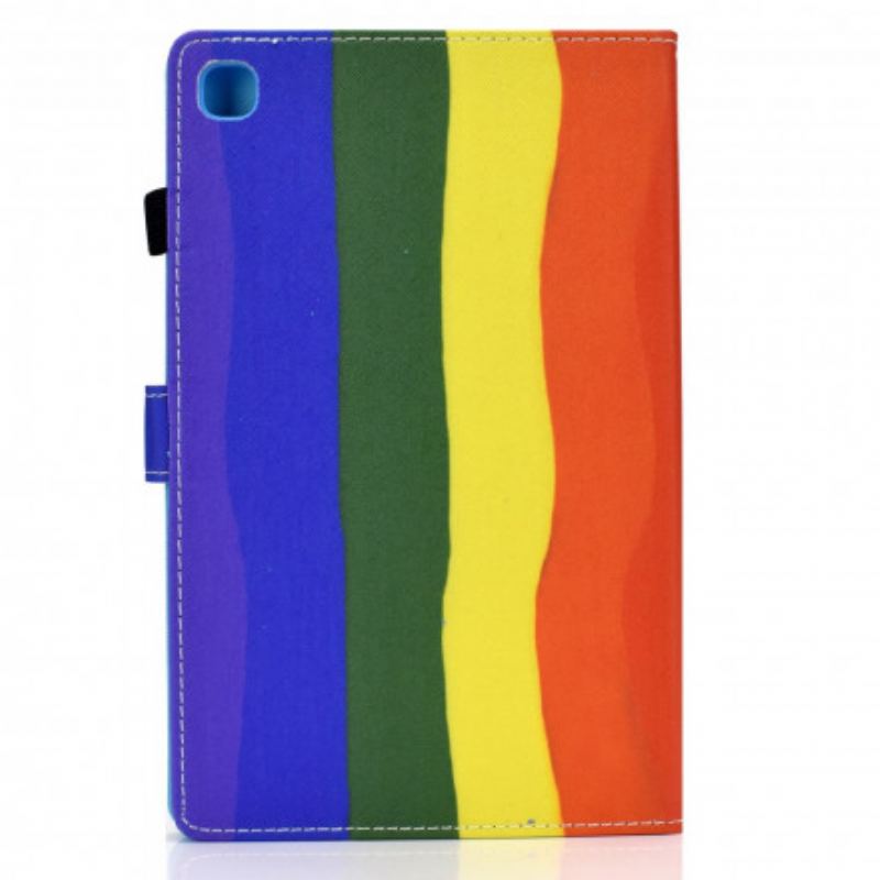 Capa Folio Para Samsung Galaxy Tab A7 (2020) Colorida