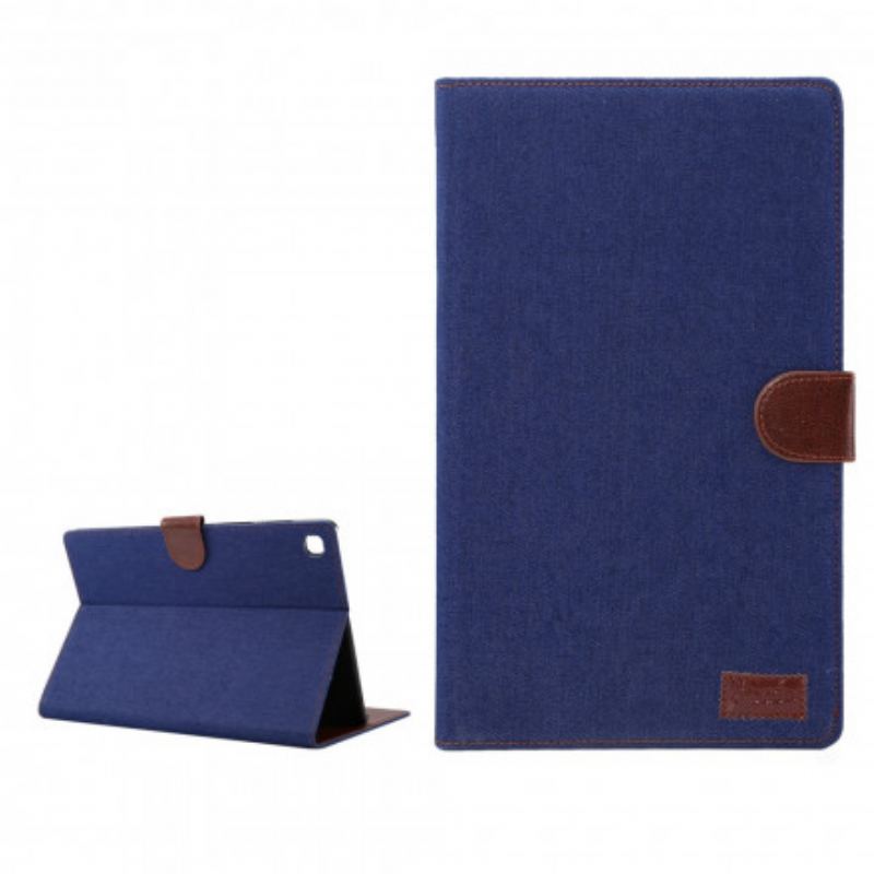 Capa Folio Para Samsung Galaxy Tab A7 (2020) Jeans