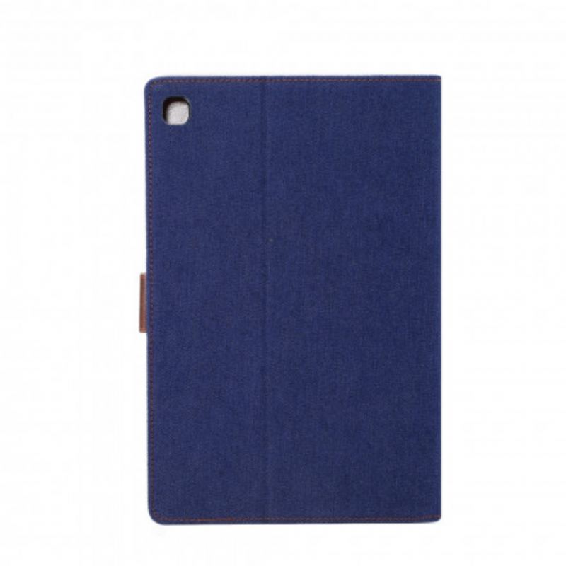 Capa Folio Para Samsung Galaxy Tab A7 (2020) Jeans