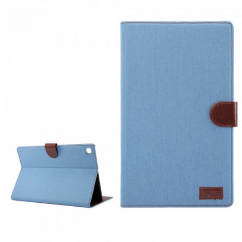 Capa Folio Para Samsung Galaxy Tab A7 (2020) Jeans