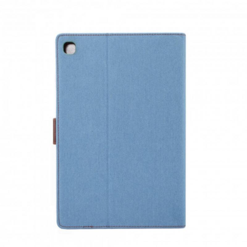 Capa Folio Para Samsung Galaxy Tab A7 (2020) Jeans