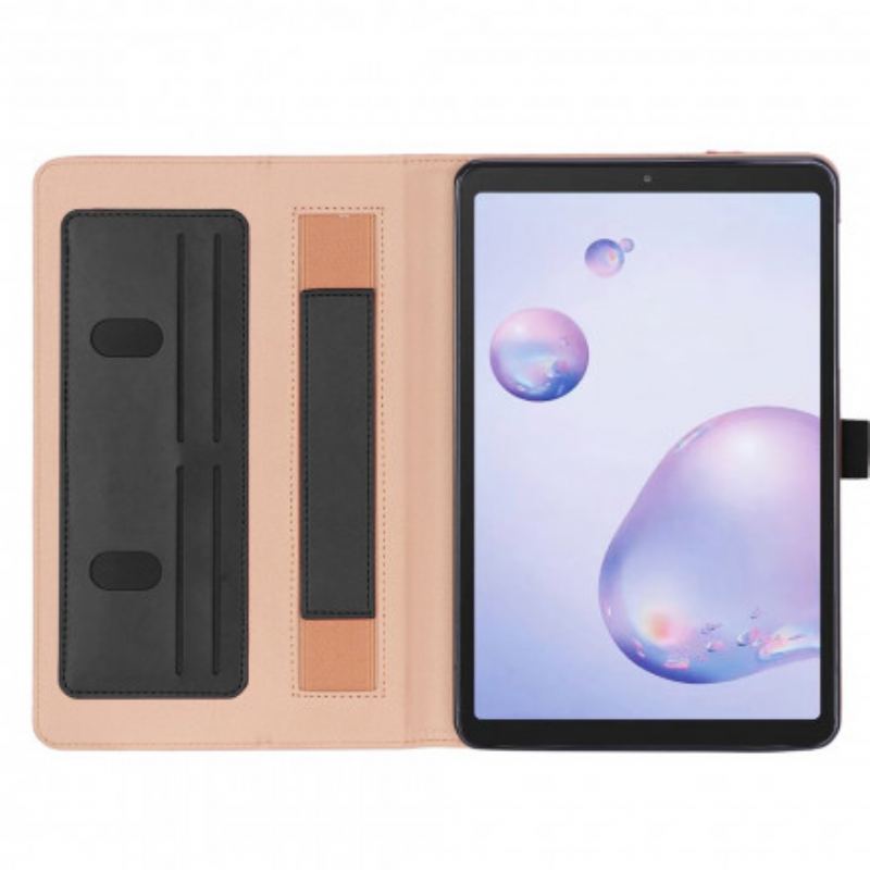 Capa Folio Para Samsung Galaxy Tab A7 (2020) Negócios Multifuncionais