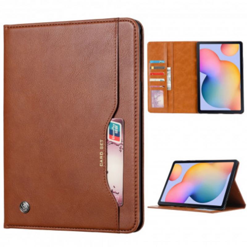 Capa Para Samsung Galaxy Tab A7 (2020) Conjunto De Cartas