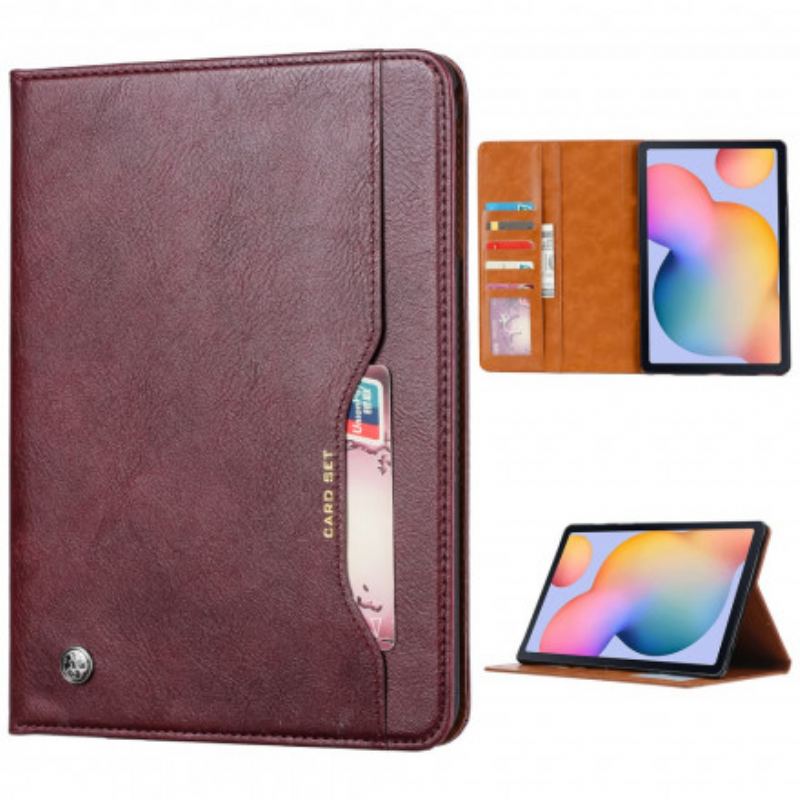 Capa Para Samsung Galaxy Tab A7 (2020) Conjunto De Cartas