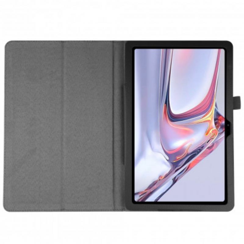 Capa Para Samsung Galaxy Tab A7 (2020) Couro Sintético De Lichia