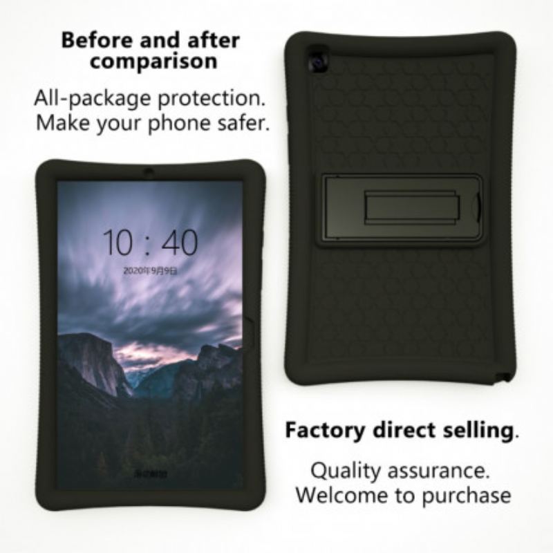 Capa Para Samsung Galaxy Tab A7 (2020) Suporte De Silicone