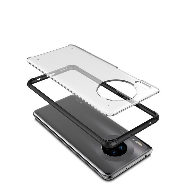 Capa De Celular Para Huawei Mate 30 Pro Efeito De Metal De Armadura