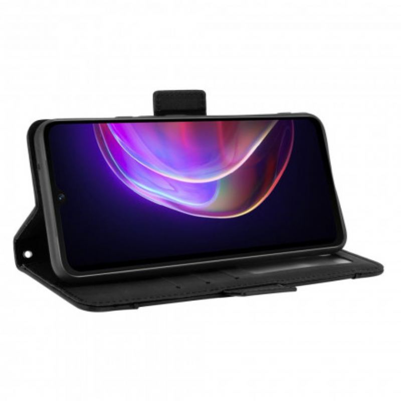 Capa Flip Para Vivo V21 5G Multi-card Premier Class