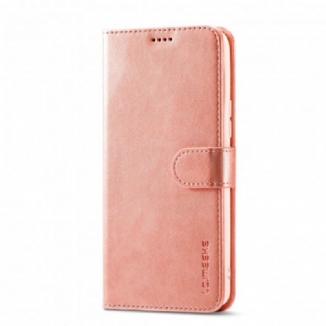 Capa Folio Para Vivo V21 5G Lc.imeeke Efeito Couro