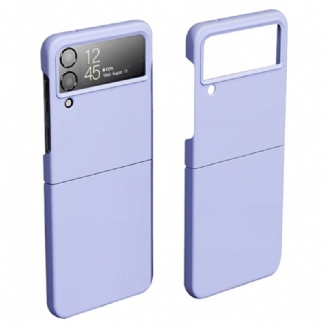 Capa Para Samsung Galaxy Z Flip 4 De Couro Silicone Fino Clássico