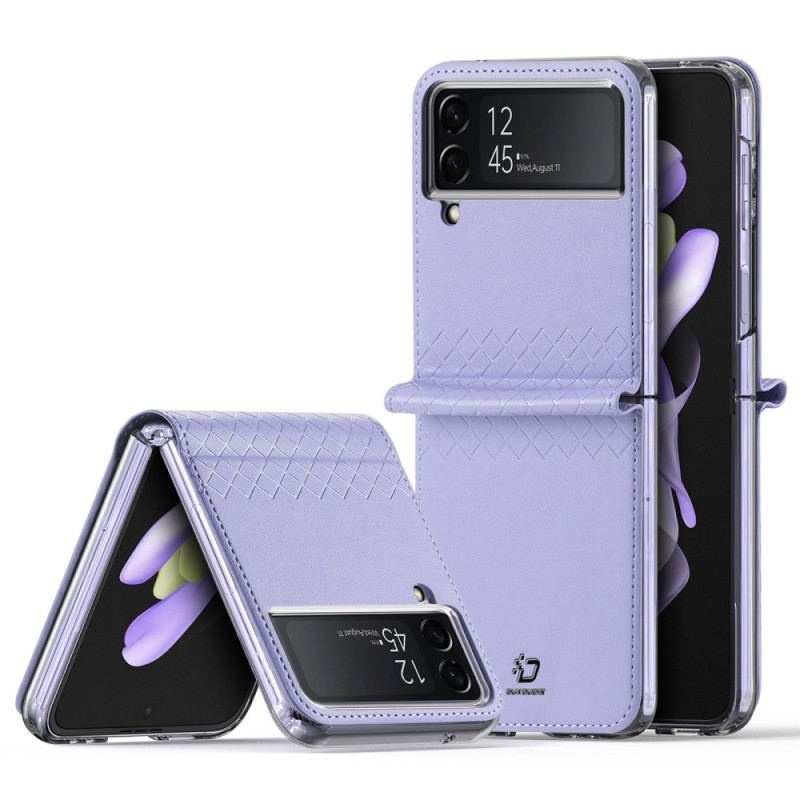 Capa Para Samsung Galaxy Z Flip 4 De Couro Couro Sintético Dux Ducis