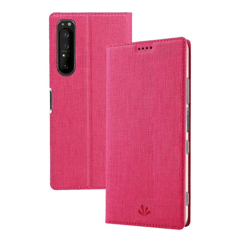 Capa De Celular Para Sony Xperia 1 II Flip Vili Dmx Texturizado