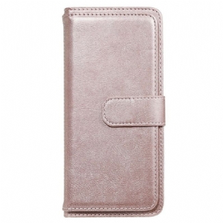 Capa Flip Para Sony Xperia 1 II Titular De Cartão Multifuncional Para 10