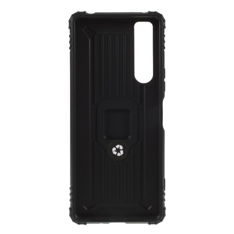 Capa Para Sony Xperia 1 II Anel E Fibra De Carbono