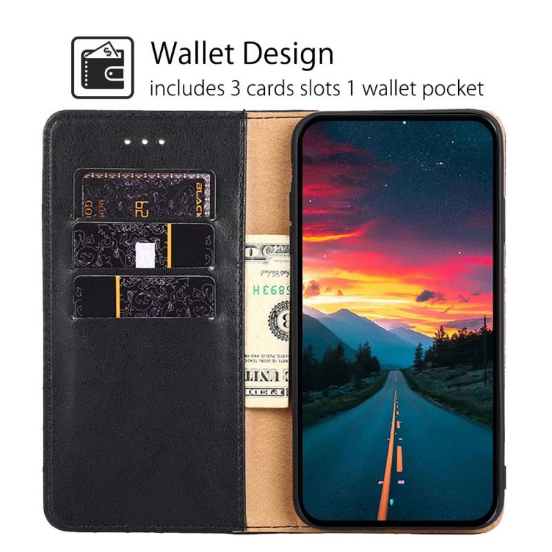 Capa De Celular Para Honor 90 Lite Flip Rebite Decorativo