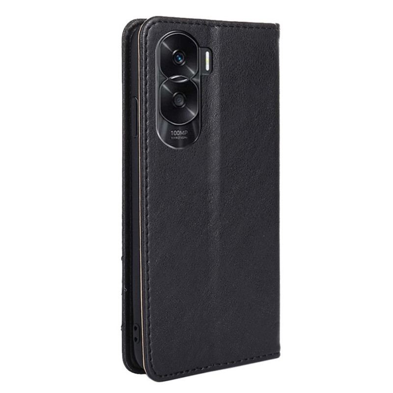 Capa De Celular Para Honor 90 Lite Flip Rebite Decorativo