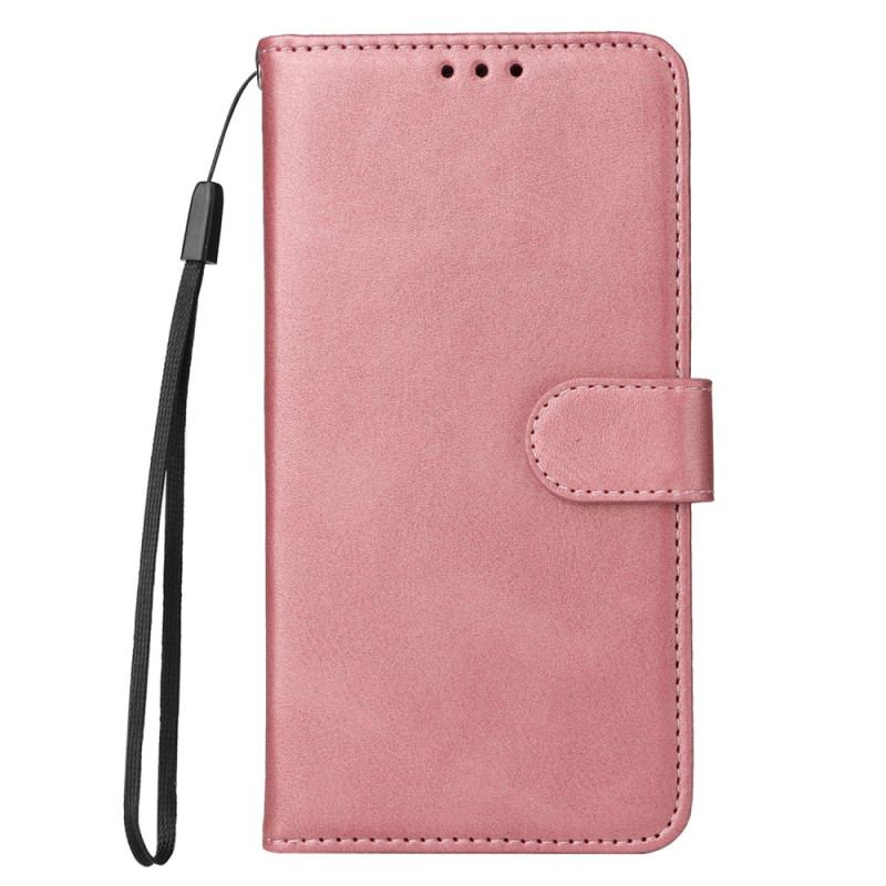 Capa Flip Para Honor 90 Lite De Cordão Simples Com Alça