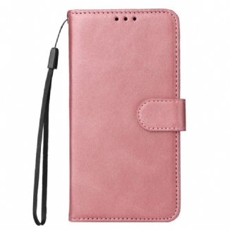 Capa Flip Para Honor 90 Lite De Cordão Simples Com Alça