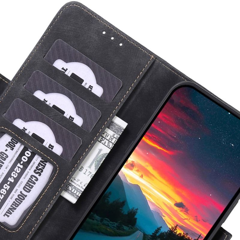 Capa Flip Para Honor 90 Lite Estilo Camurça Abeel